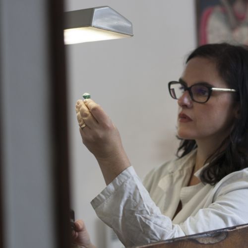 Atelier de Sylvie Doagio, créatrice de bijoux